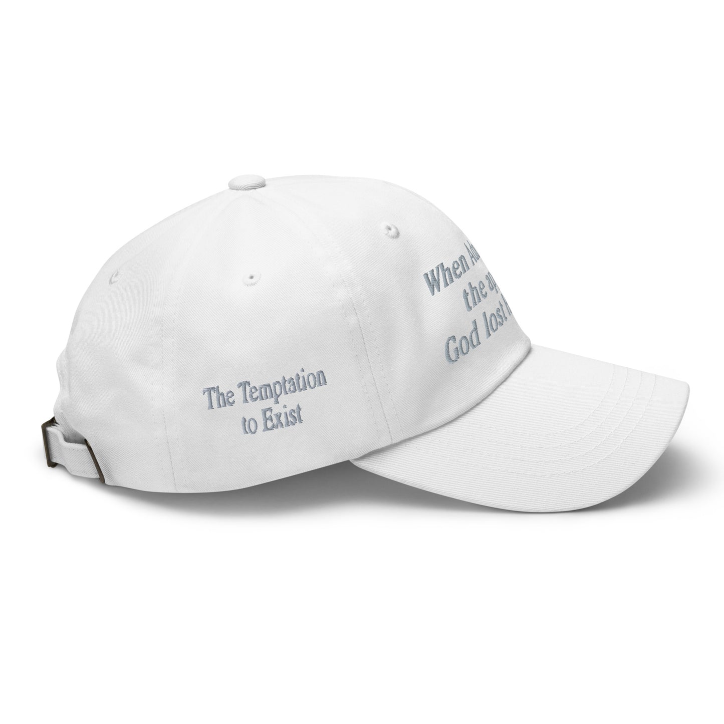 (03) the official CIORAN HEAD hat (but in white)