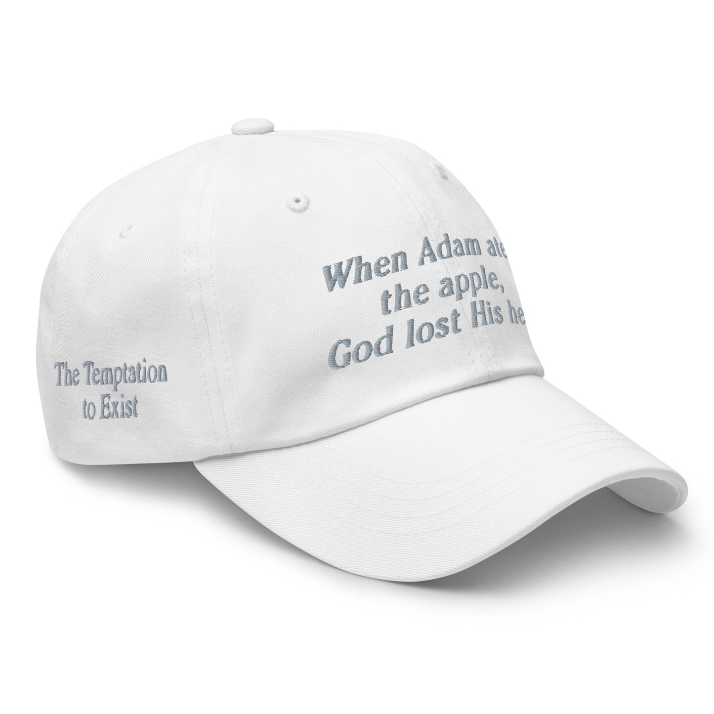 (03) the official CIORAN HEAD hat (but in white)